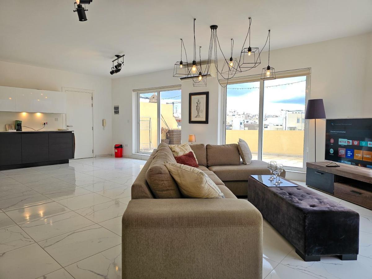 Mive Luxury Sea View Penthouse Daire Gzira Dış mekan fotoğraf