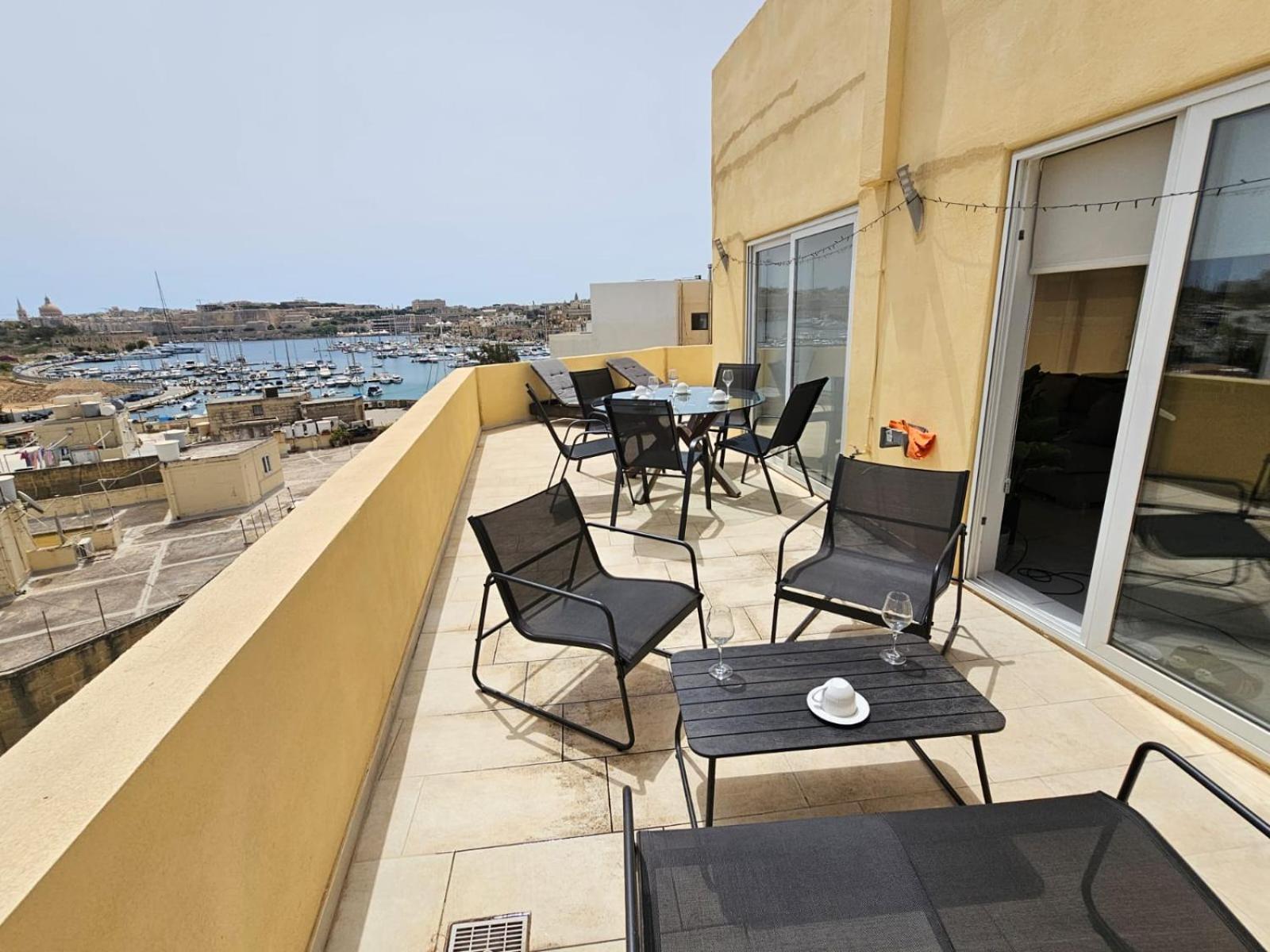 Mive Luxury Sea View Penthouse Daire Gzira Dış mekan fotoğraf
